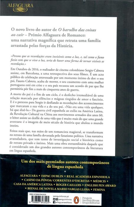 JUAN GABRIEL VÁSQUEZ «O barulho das coisas a cair» + 3 Obras
