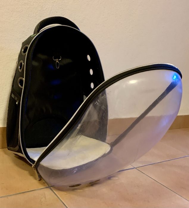 Mochila transporte gato