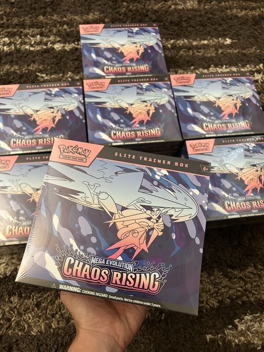 ETB Chaos Rising seladas