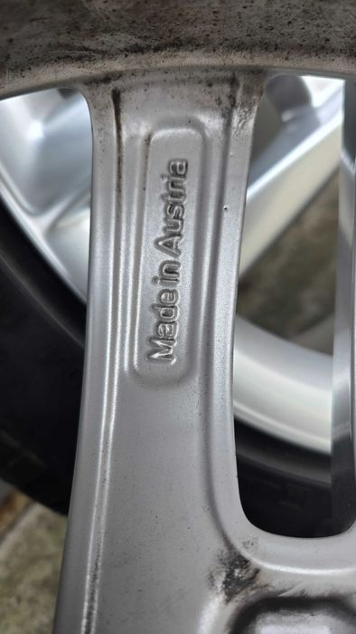 Оригінальні диски Audi з новою гумою Dunlop 245/40 R18 | 5×112 | 9j | ET52