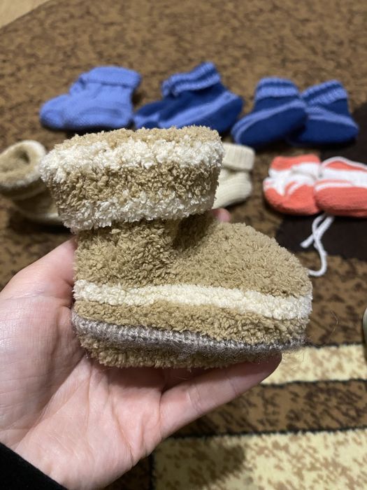 Пінетки вʼязані для немовлят