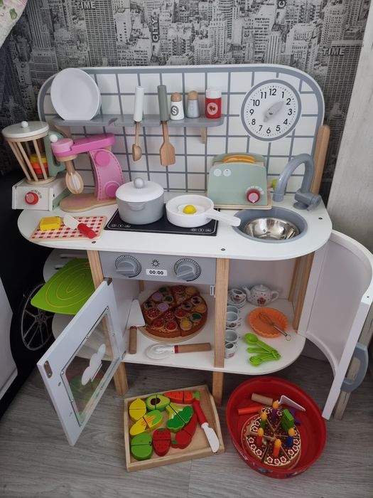 Kuchenka drewniana dla dzieci