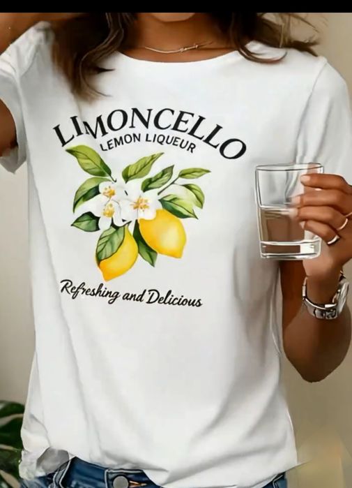 M bluzka ,t shirt,koszulka z aplikacją biala