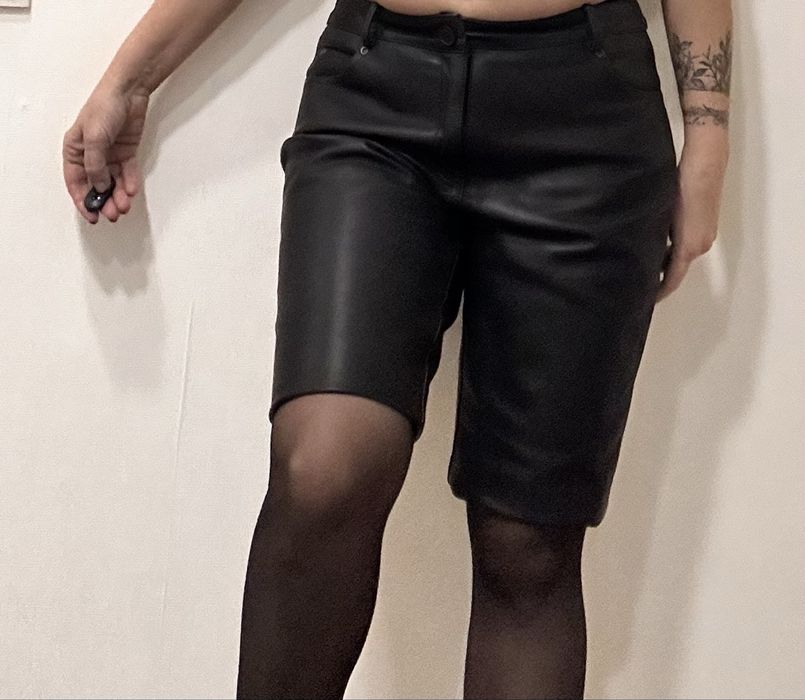 Шорты кожа натуральная