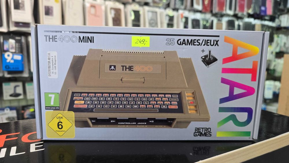 Konsola RETRO GAMES The 400mini Atari. NOWA. CH Domino