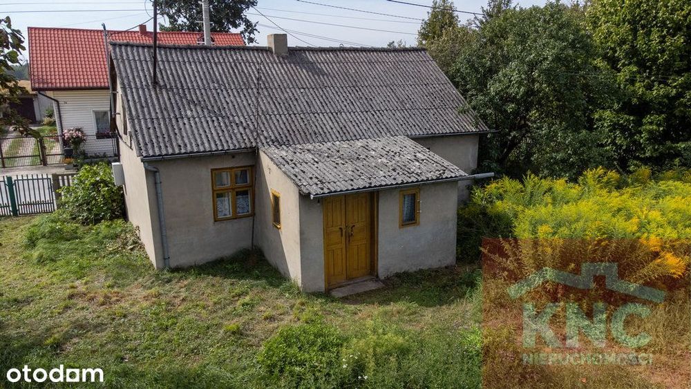 Działka rolno-budowlana 1507 m² z zabudowaniami