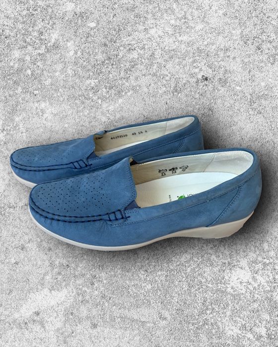 Mokasyny Waldläufer Slipper Hegli, rozmiar 38,5, długość wkładki 25,7 cm (BS-105)