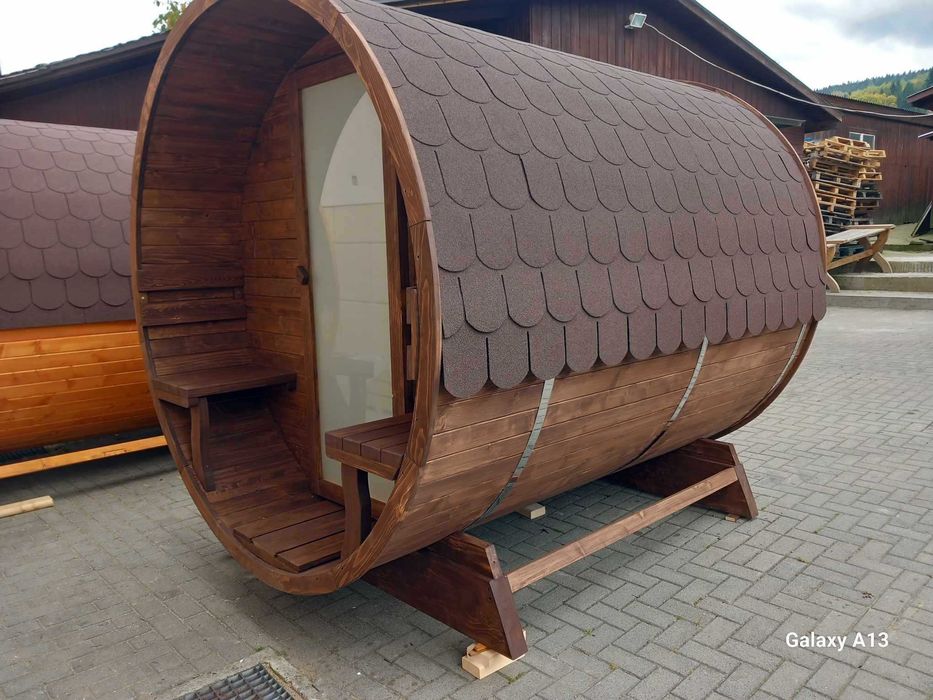 Sauna beczka 240cm