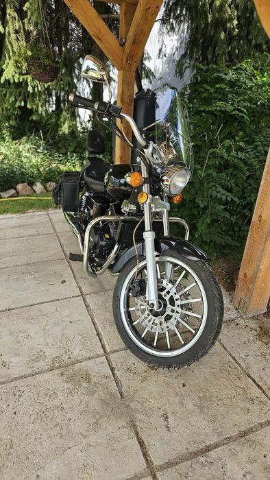 Motocykl Zipp Raven Lux 125 Chopper na kat. B