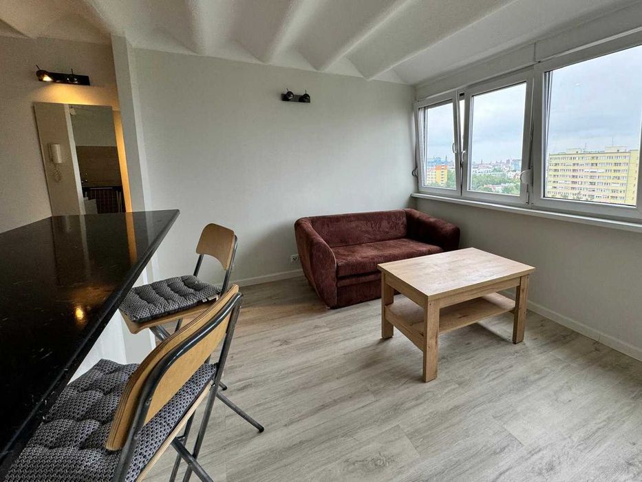 Kawalerka 24m2 z widokiem ul. Gajowicka zielono, spokojnie i w centrum