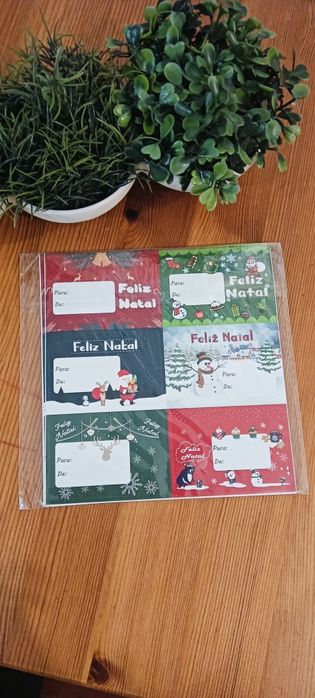 30 Adesivos de Natal