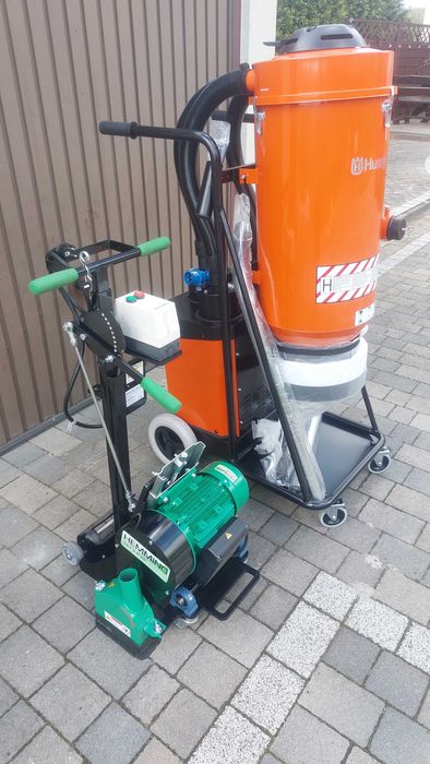 Frezowanie pod ogrzewanie podłogowe.