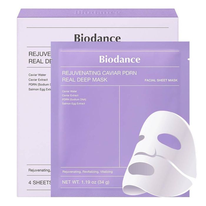 Biodance -Омолоджуюча маска з ікрою PDRN Real Deep Mask