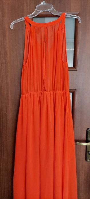 Czerwona suknia h&m M-L