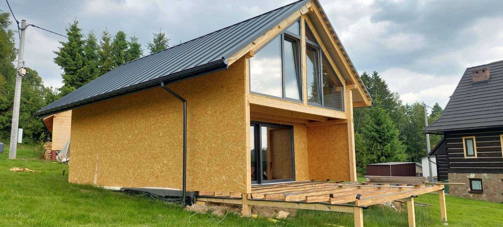 Dachy | Więźby dachowe | Domy szkieletowe | Cieśla | Śląskie