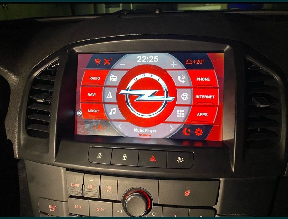 Rádio Android 13 com GPS Opel Insignia (Novo)