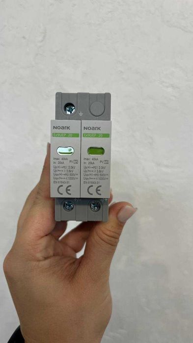 Обмежувач перенапруги Ex9UEP 20 2P 500 (N) клас ІІ In=20kA 500V DC NOARK