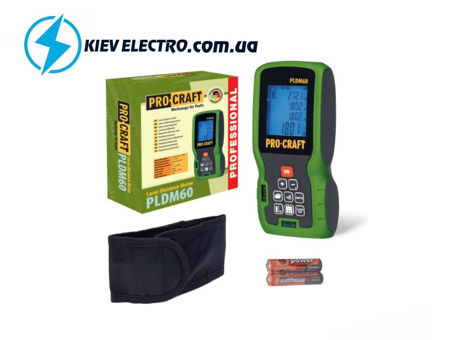 Лазерный дальномер Procraft PLDM60 (Рулетка лазерная) Скидка будет !!