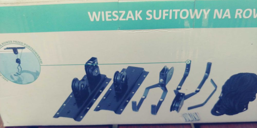 Wieszak uchwyt na rower