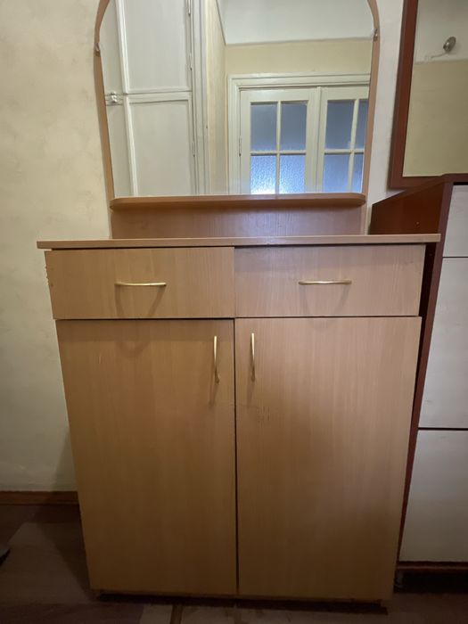 Мебель для коридора | Зеркало + Тумбочка для обуви