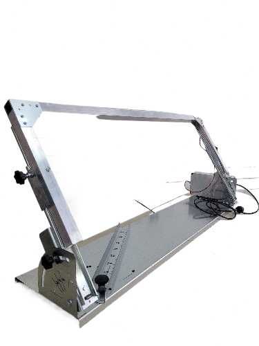 Gilotyna, przecinarka do styropianu 103x30, cała z metalu, ocynk, 300W