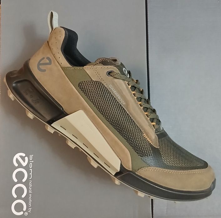 Водонепроникні кросівки ECCO Biom 2.1 X Mountain колір хакі 
Кросівки