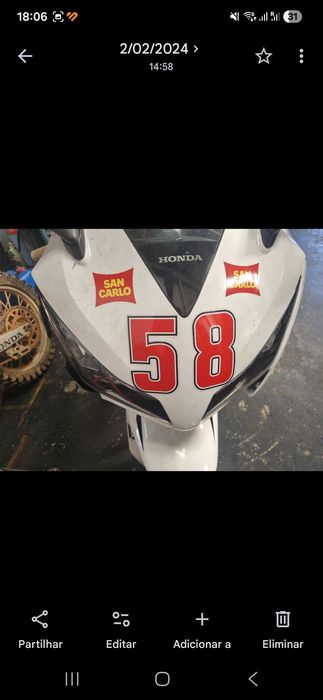 Moto honda cbr 1000 ra 2016