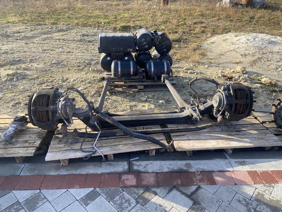 Міст MAN TGS балка, лінивець