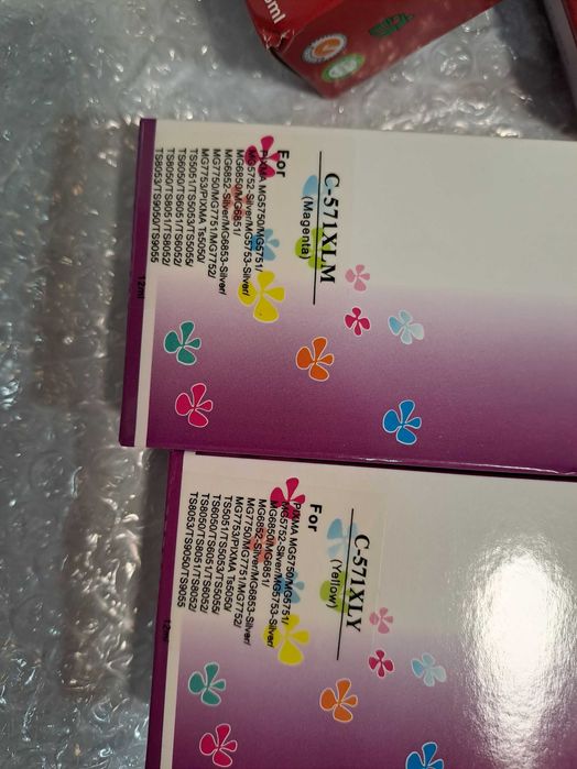 Tinteiros novos Canon