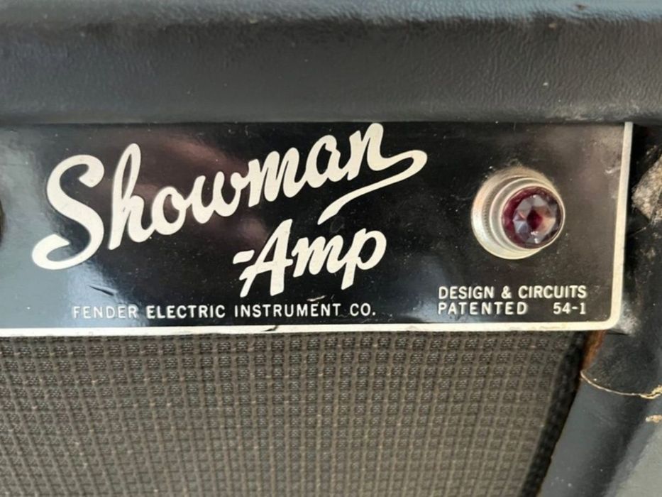 Vintage Fender Showman Blackface 1964 Pre-CBS - Wersja Export