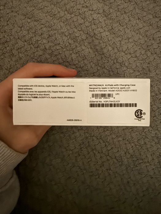 Apple AirPods 2-го покоління (оригінал)