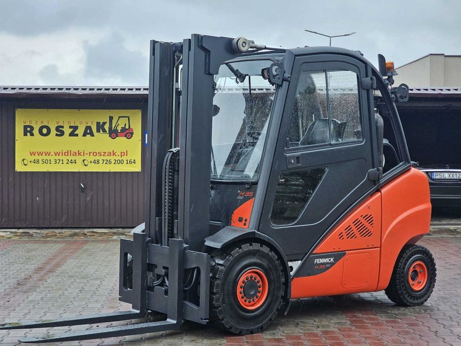 Wózek widłowy Linde H35T-02 Triplex 2020r. LPG 5544h