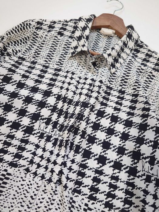 Elegancka bluzka w pepitkę H&M x Richard Allan 38