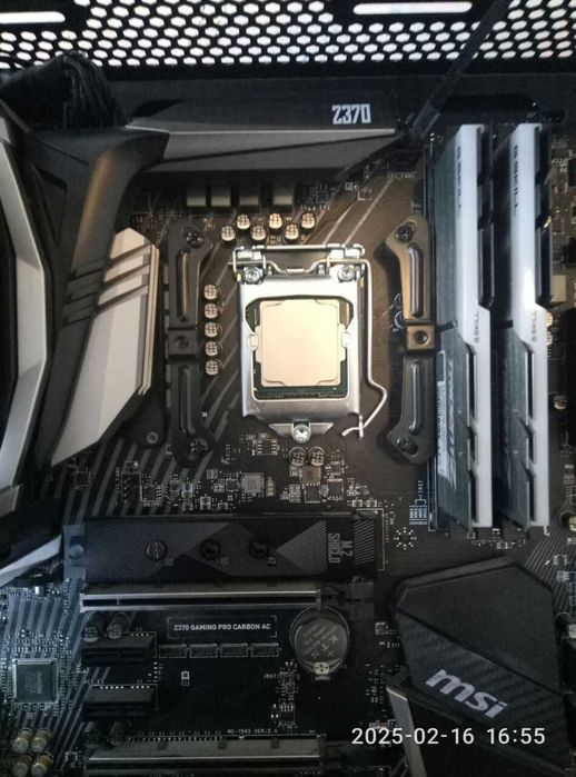 Процессор Intel 8700K, Z370 GAMING PRO CARBON AC , G.skill trident RGB