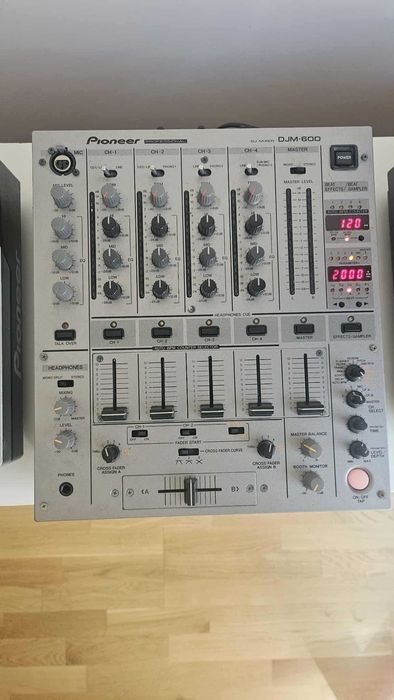 Konsola Pioneer DJ - DJM 600 + 2x CDJ 400 Profesjonalny set