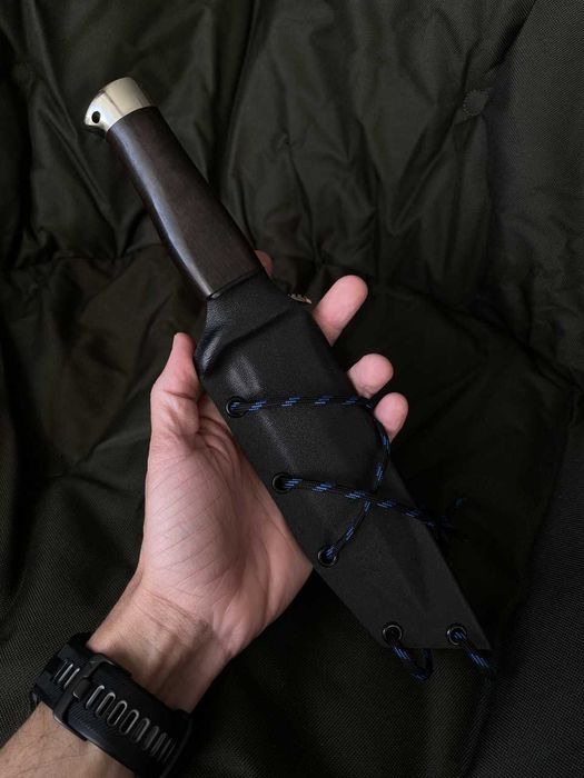 Ніж тактичний Антитерор KN139 сталь 50х14мф Нож ручной работы с чехлом