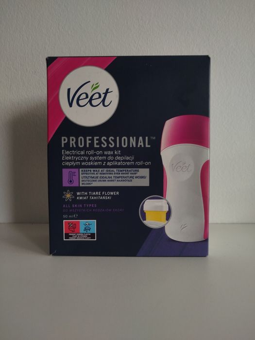Elektryczny system do depilacji woskiem Veet Professional Roll-On