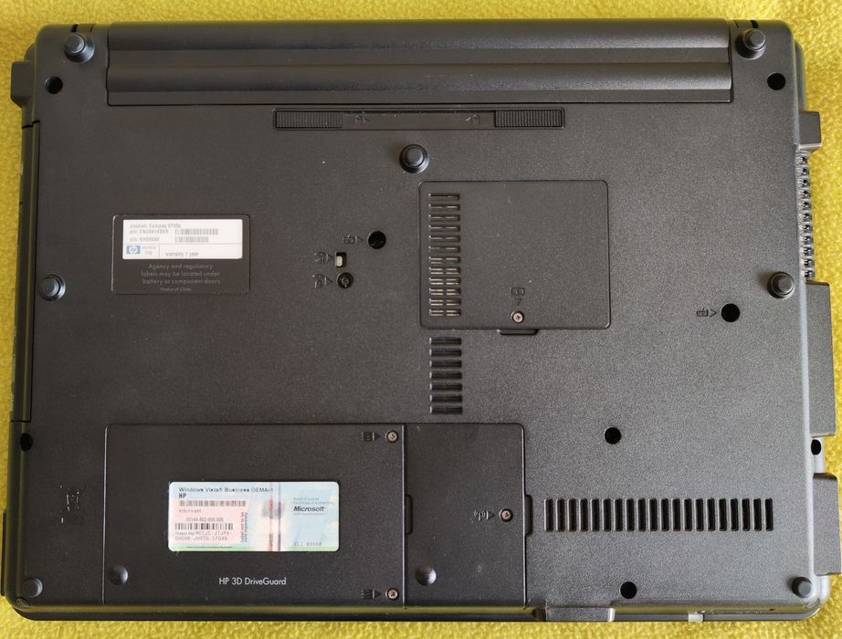 Portátil HP Compac 6730s