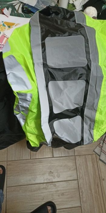 Capa Impermeável para Mochila com Faixa Reflexiva – Novo