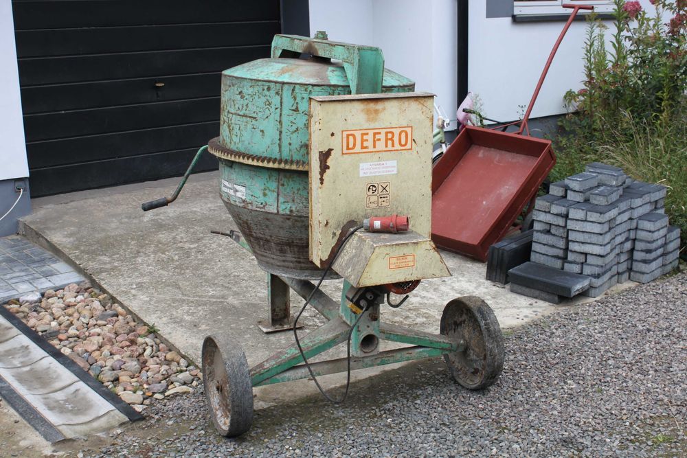 DEFRO-200L Mieszalnik betoniarka