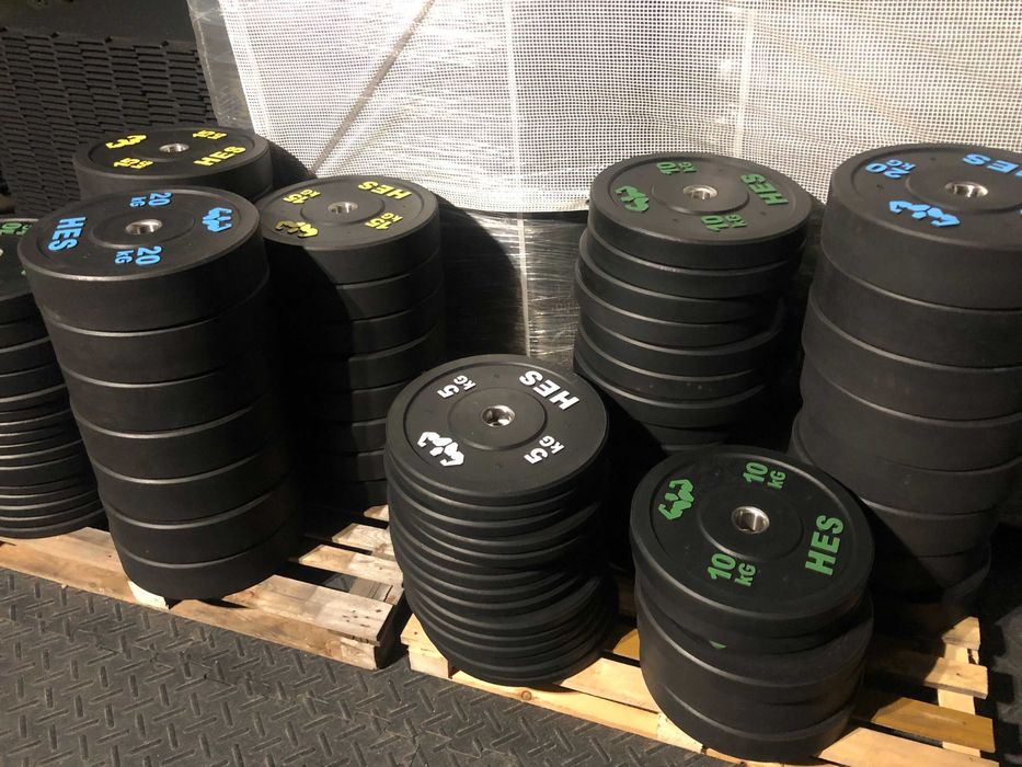 Bumper Obciążenie Olimpijskie HES Crossfit 45cm 51mm 1 gat.