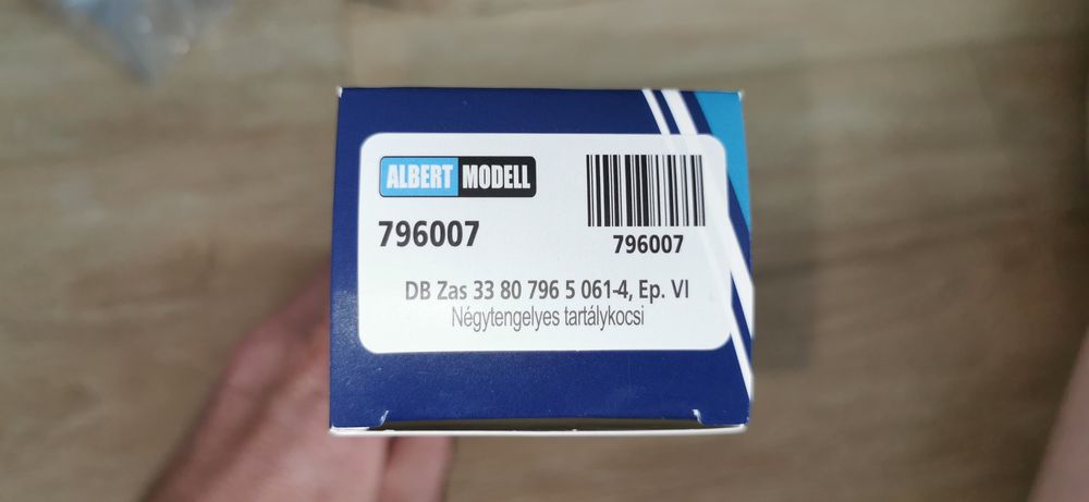 796007 Wagon cysterna KVG Albert Modell