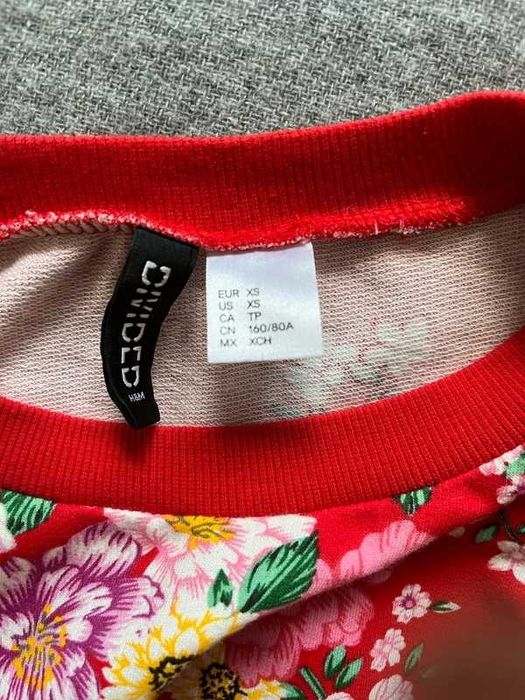 Cienka bawełniana bluza H&M