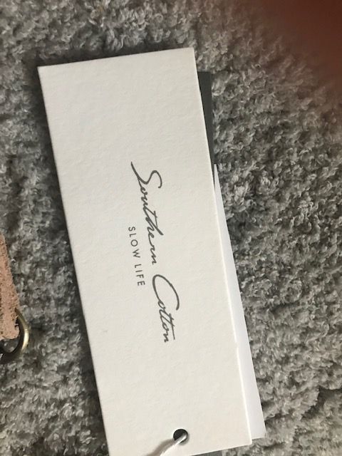 Mala Clutch Southern Cotton em pele NOVA el corte ingles