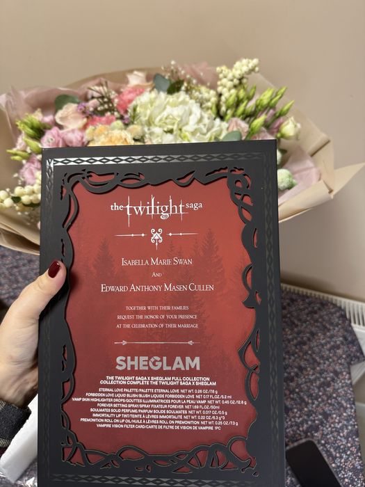 Колекційний набір сутінки twilight saga sheglam
