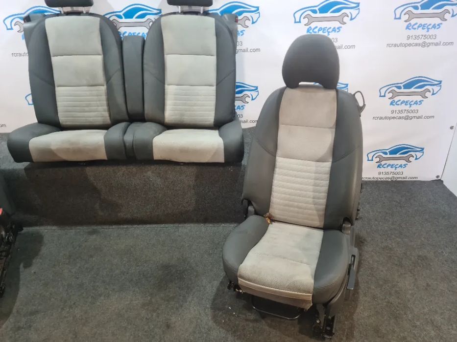 BANCO BANCOS PELE FRONTAL FRENTE TRASEIRO TRÁS AIRBAG VOLVO C30 533