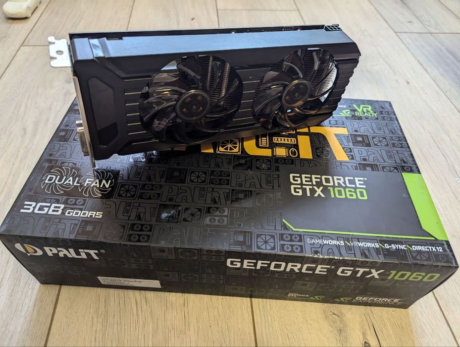 Продам відеокарту GeForce GTX 1060  3GB GDDR5 Stalker 2