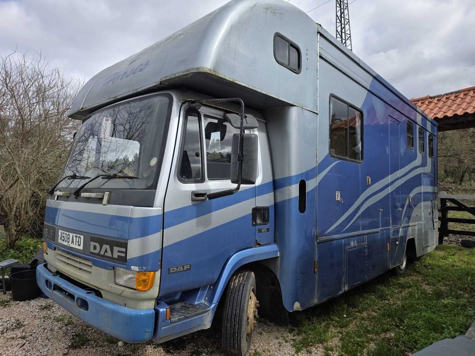 DAF caminhão inglês