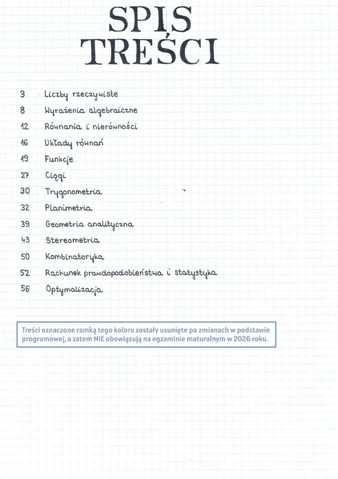 Matematyka - notatki do matury pdf