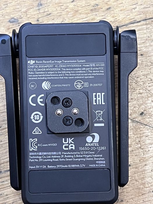 Transmissor de Vídeo DJI Ronin RavenEye (Como Novo) + Cabos
